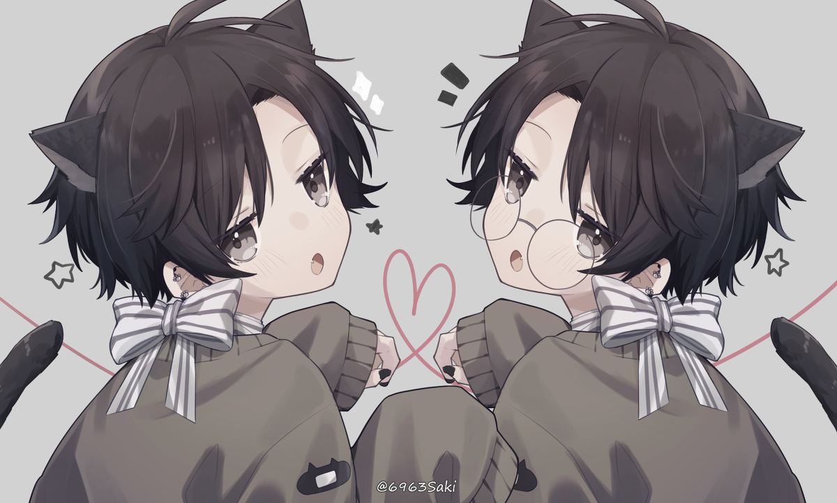 This is a pixiv picture whose title is どっちが好み？.