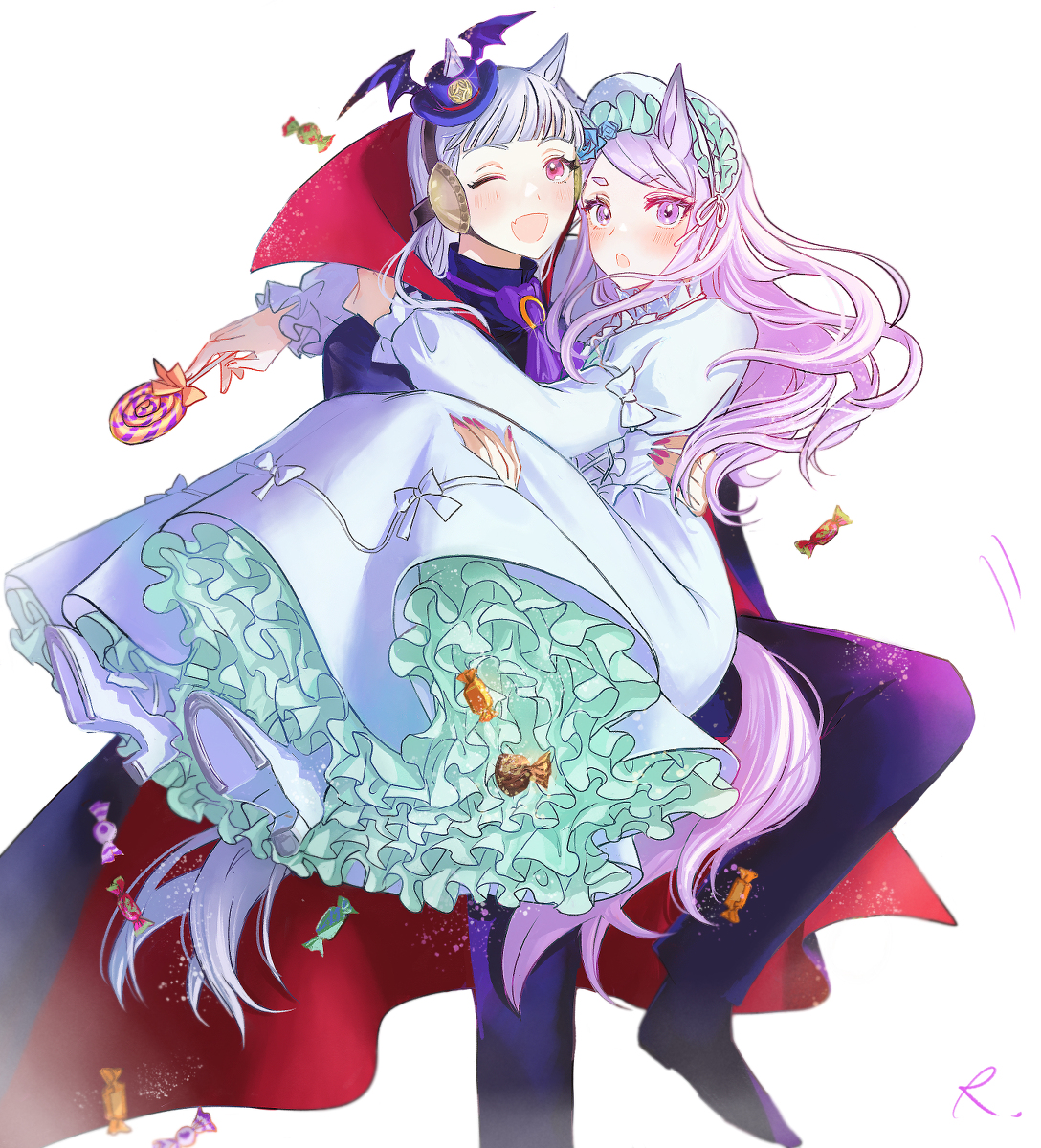 This is a pixiv picture whose title is 🎃.