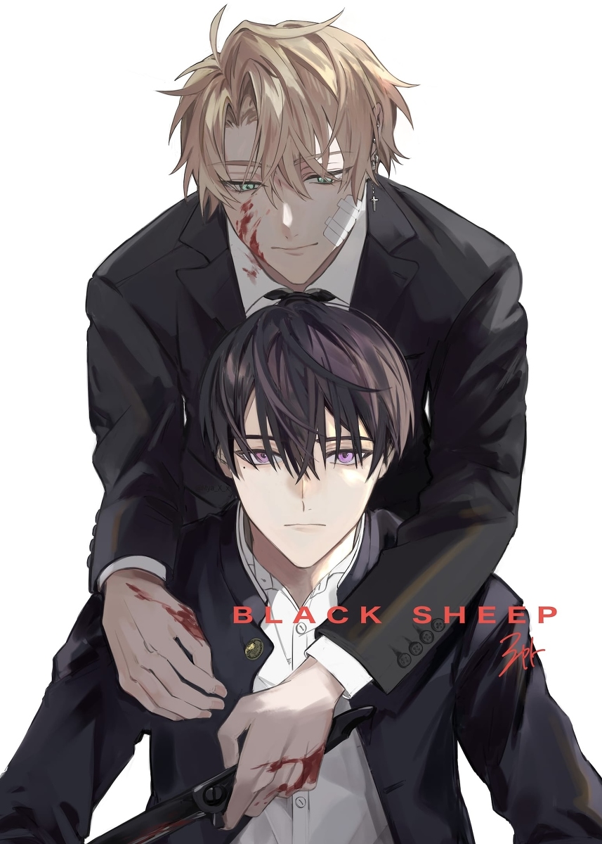 This is a pixiv picture whose title is ブラックシープ　#1.