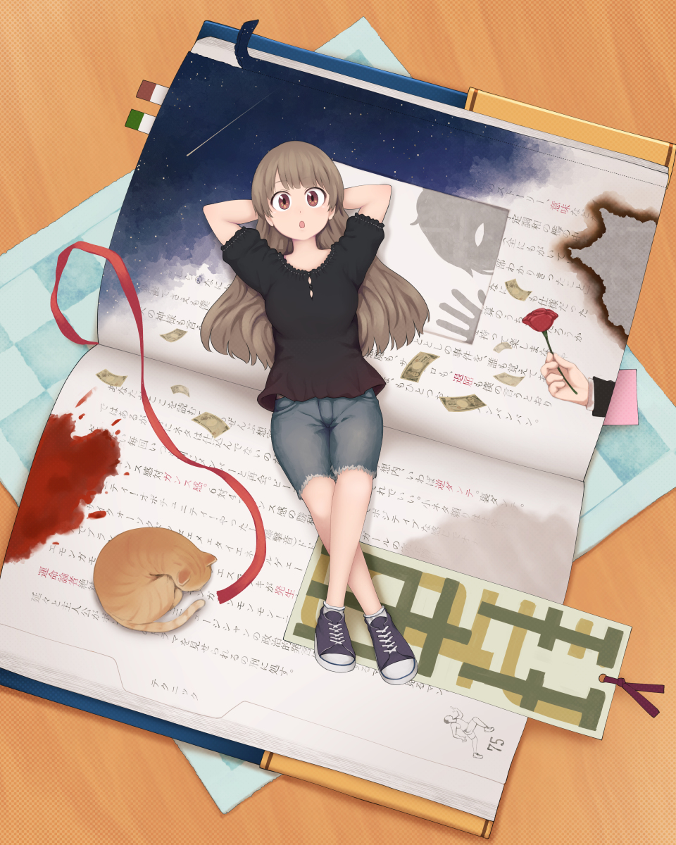 This is a pixiv picture whose title is ぜんぶ装丁内.