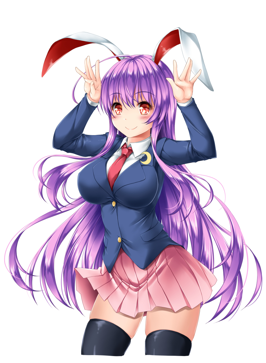 This is a pixiv picture whose title is 立派な物をお持ちのうどんげさん（差分あり.