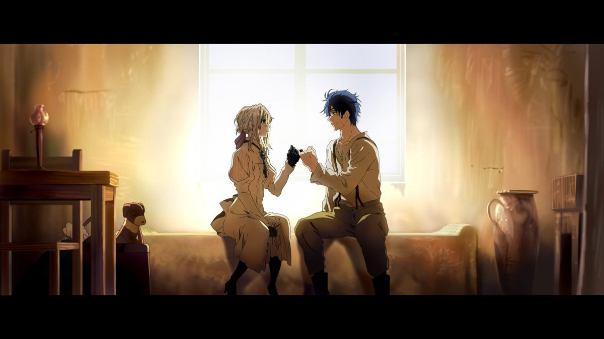 This is a pixiv picture whose title is ヴァイオレット　模写55枚目.