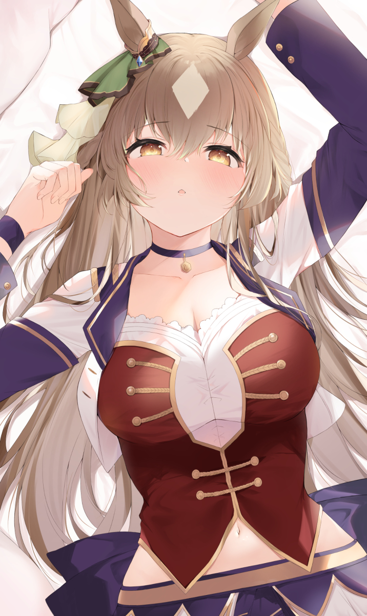 This is a pixiv picture whose title is ウマ娘　サトノダイヤモンド.