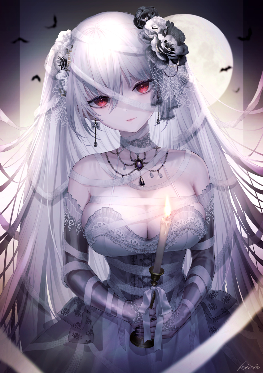 This is a pixiv picture whose title is Halloween.