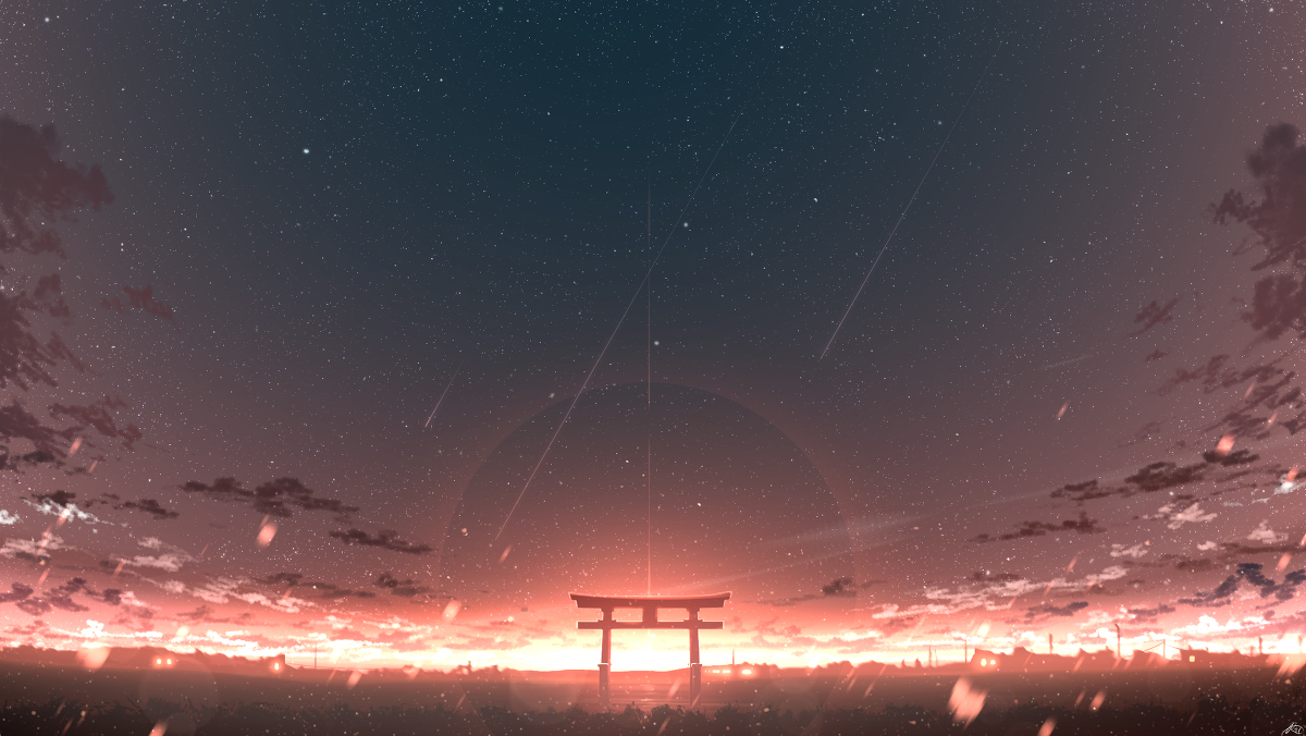 This is a pixiv picture whose title is 曙光.
