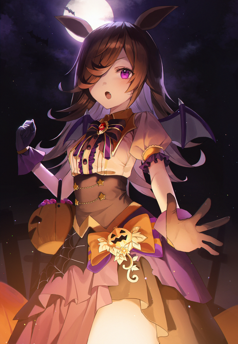 This is a pixiv picture whose title is ハロウィンライスシャワー.