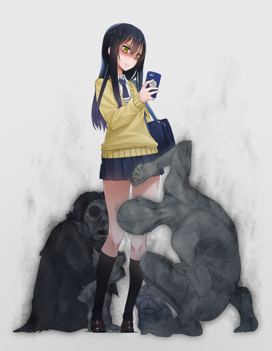 This is a pixiv picture whose title is パンツ見られる子ちゃん.