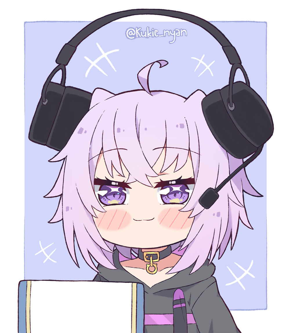 This is a pixiv picture whose title is Headset.