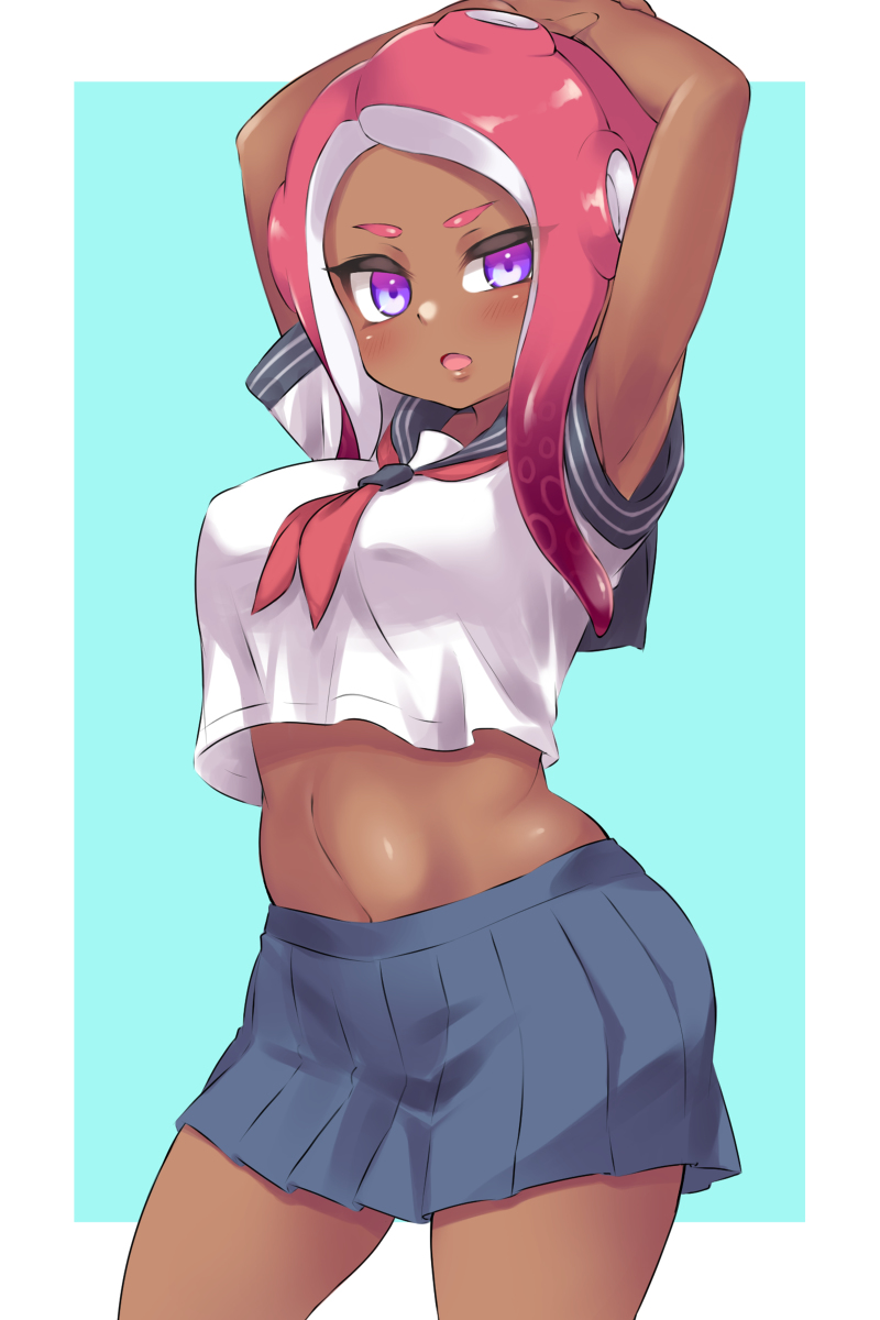 This is a pixiv picture whose title is 8号.