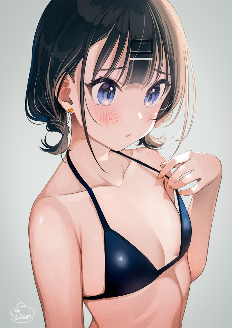 This is a pixiv picture whose title is （そんなに小さいかな…）.