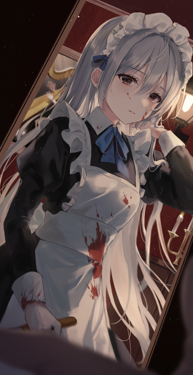 This is a pixiv picture whose title is 隠れても無駄です。.