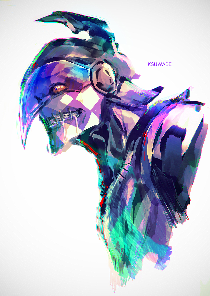 This is a pixiv picture whose title is パープル・ヘイズ.