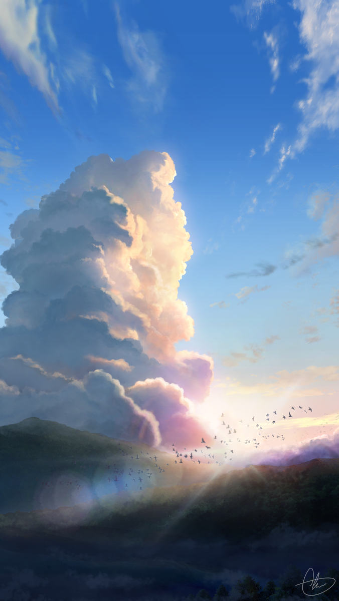 This is a pixiv picture whose title is 久々の一枚.