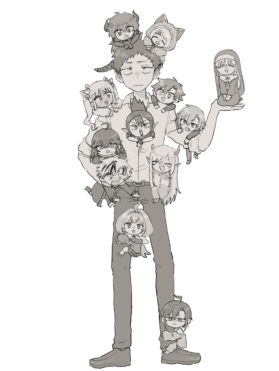 This is a pixiv picture whose title is デジタルまとめ.