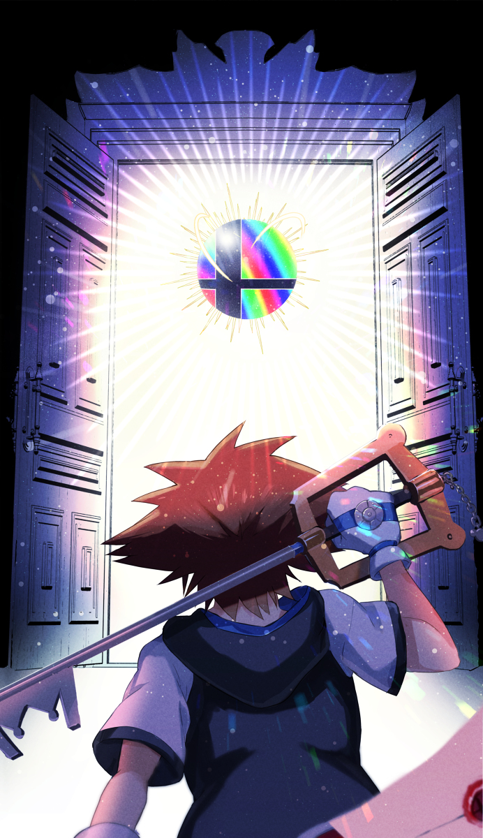 This is a pixiv picture whose title is 最後のファイター.