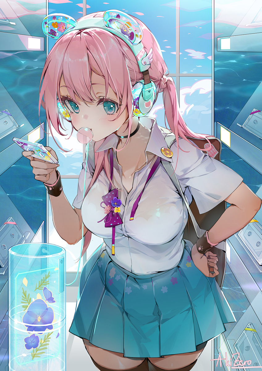 This is a pixiv picture whose title is 虹の音 02.
