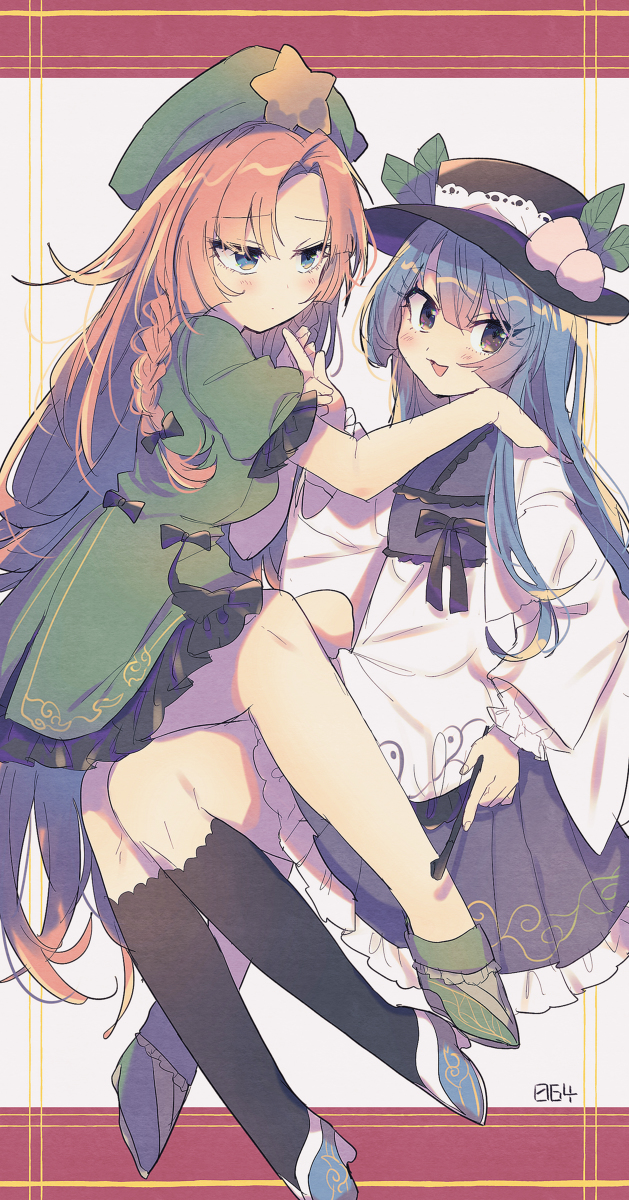 This is a pixiv picture whose title is 非想纏足.
