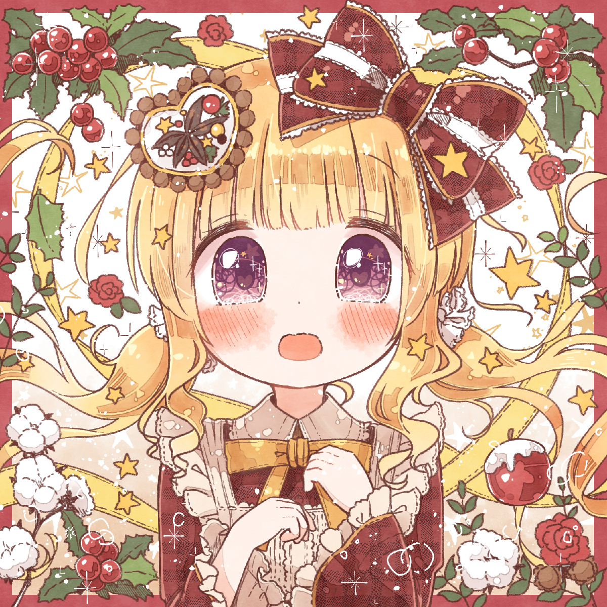 This is a pixiv picture whose title is クリスマスが好き！.