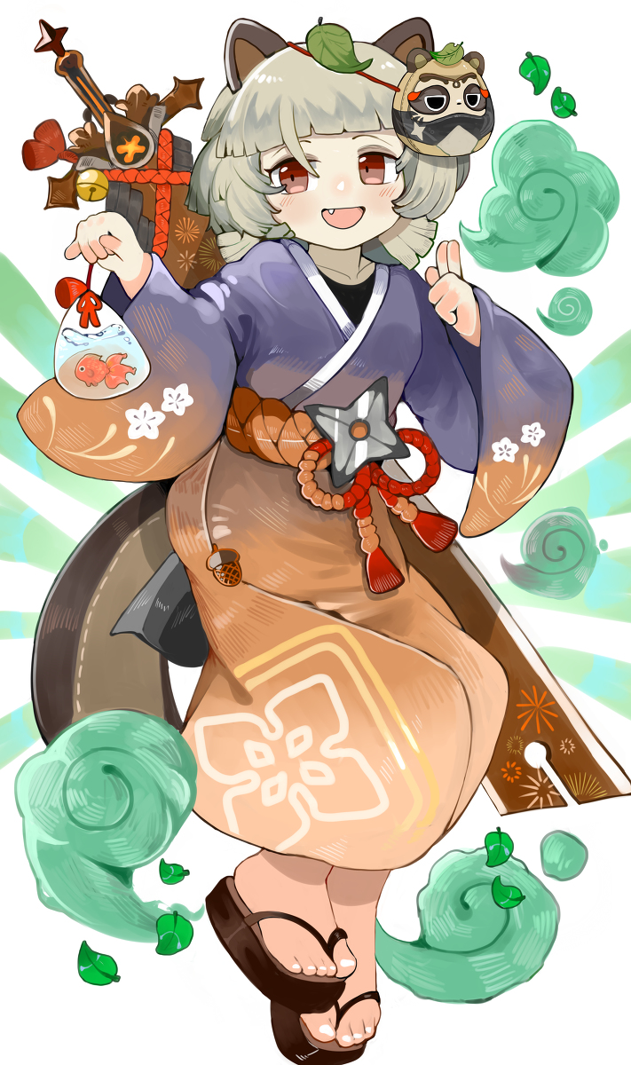 This is a pixiv picture whose title is 🍂.