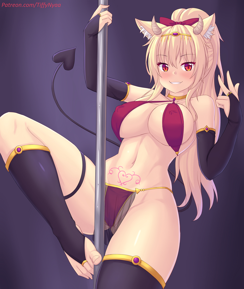 This is a pixiv picture whose title is Pole Dancer Tiffy!!~~.