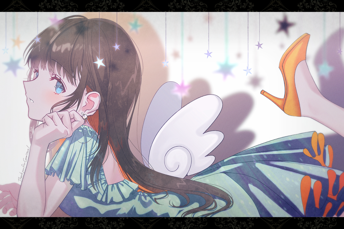 This is a pixiv picture whose title is てんしのつばさ.