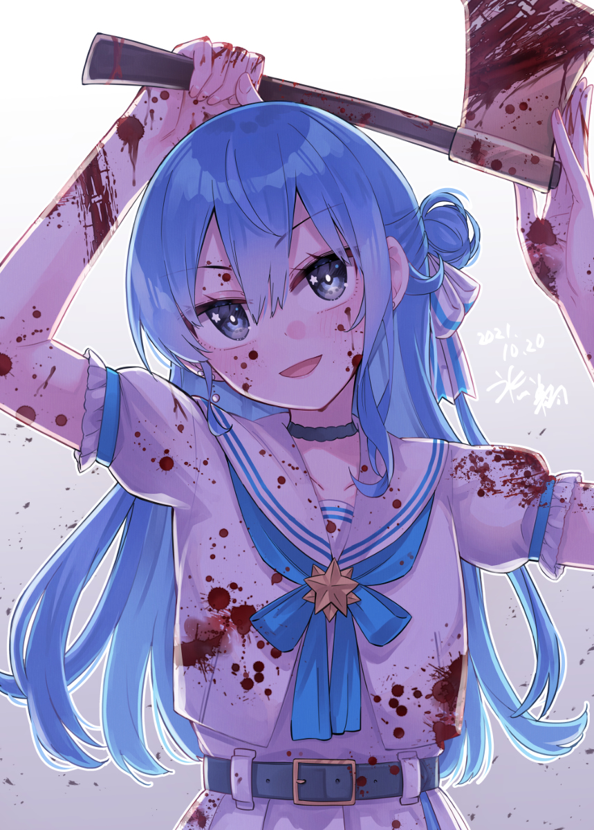This is a pixiv picture whose title is すいちゃんはー.