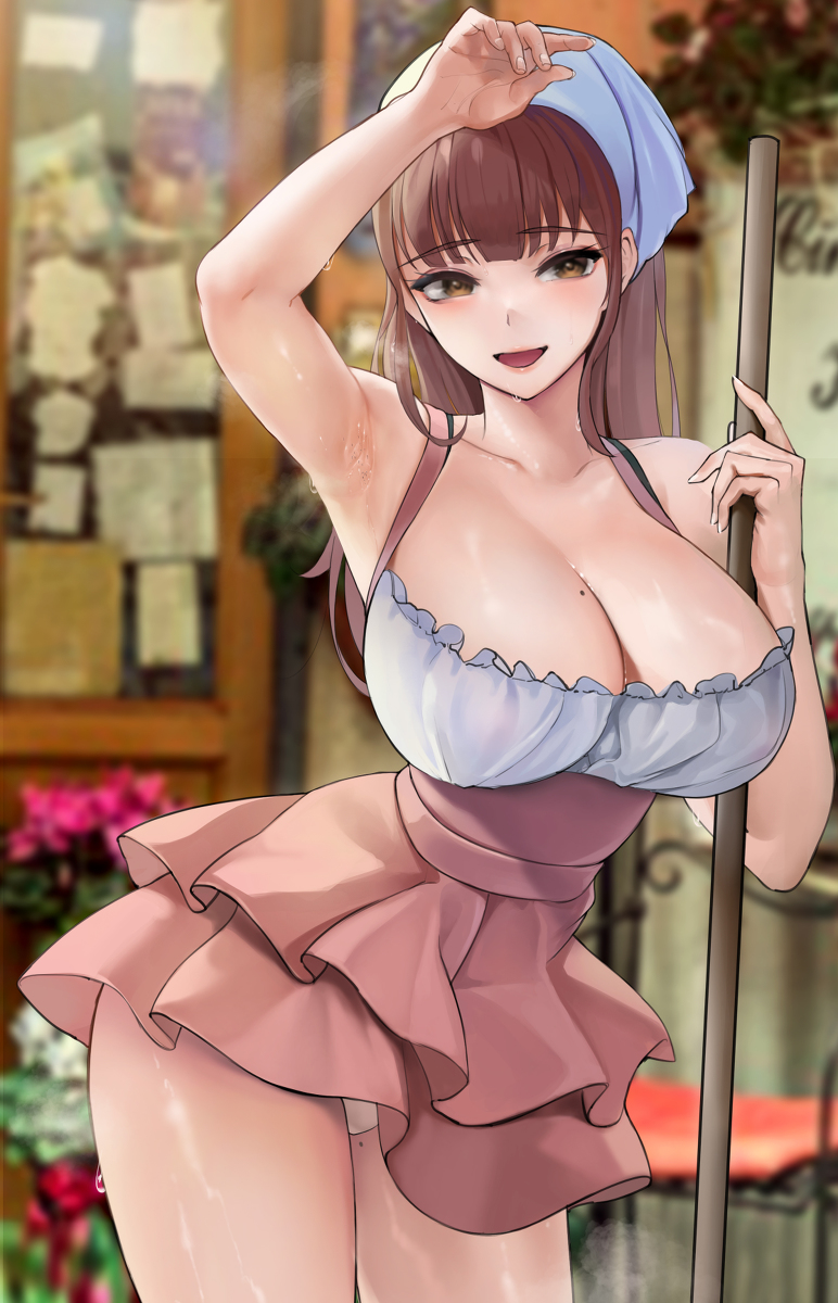 This is a pixiv picture whose title is Flower Shop.