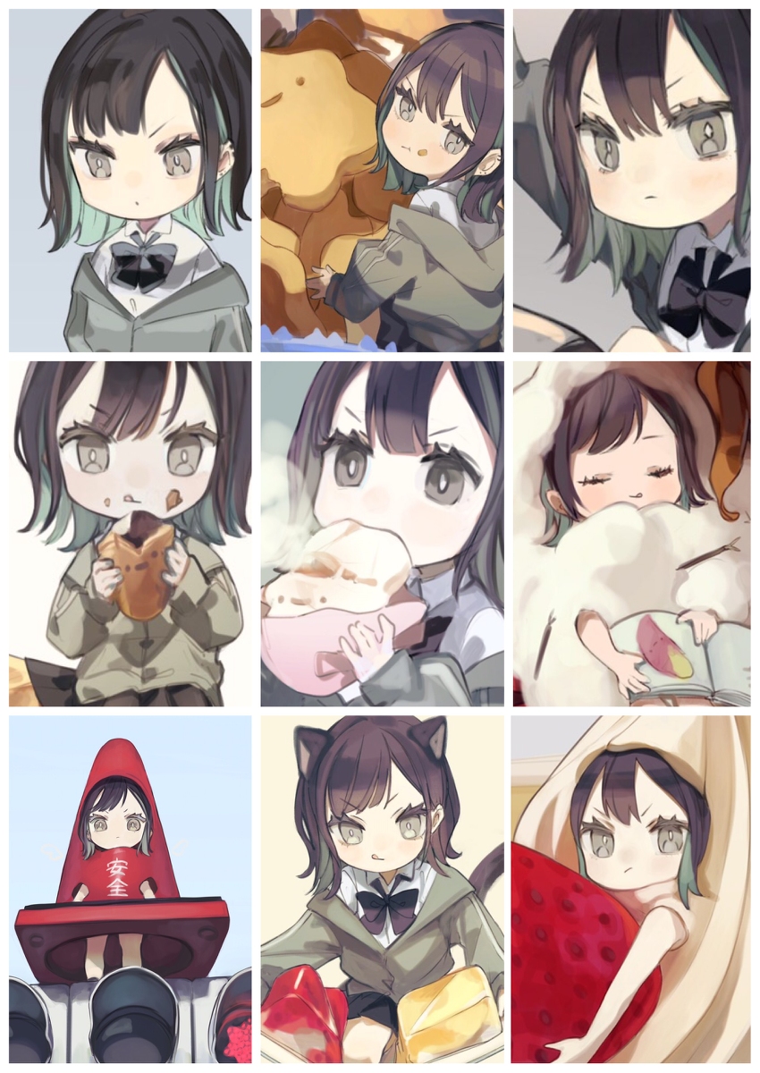 This is a pixiv picture whose title is sd暴行ちゃんまとめ3.