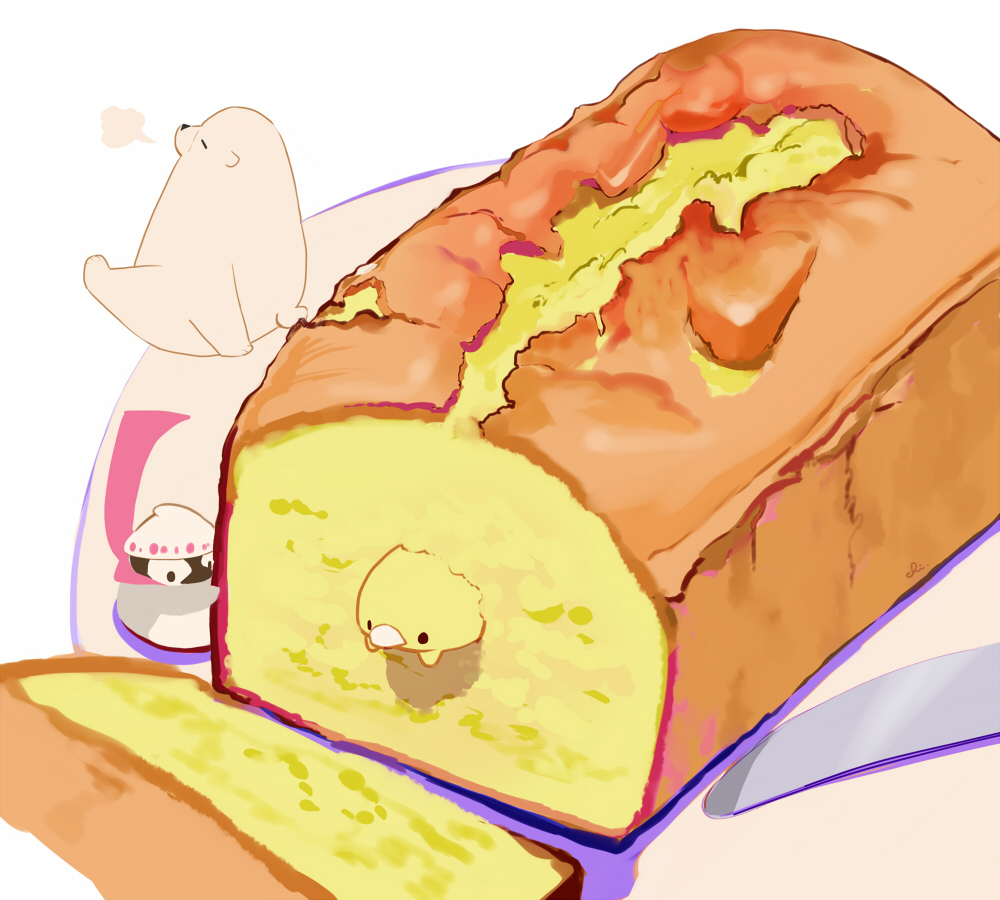 This is a pixiv picture whose title is パウンドケーキ.