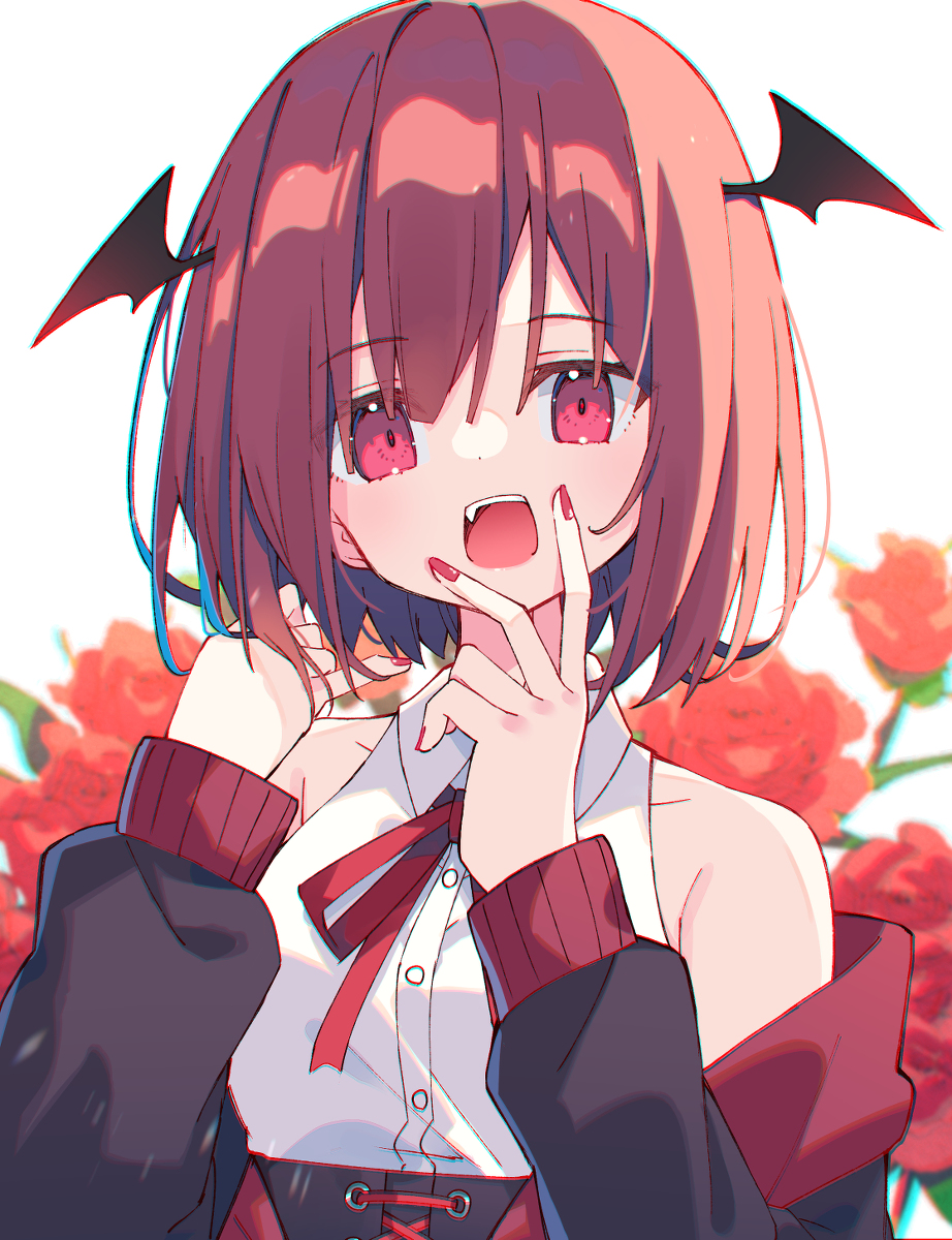 This is a pixiv picture whose title is 歯.