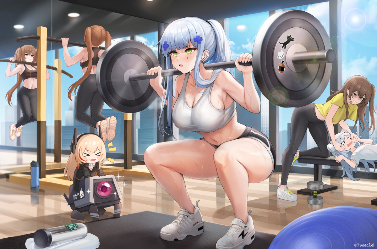 This is a pixiv picture whose title is gym 404.