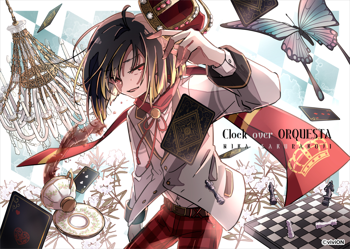 This is a pixiv picture whose title is 【Clock over ORQUESTA】 お祝いイラスト.