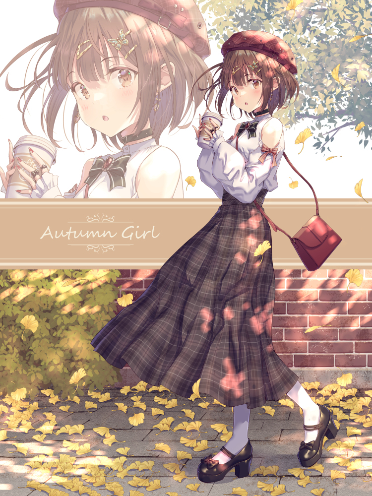 This is a pixiv picture whose title is Autumn Girl🍁.