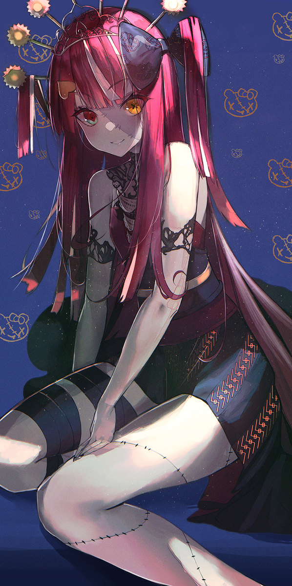 This is a pixiv picture whose title is ☆.