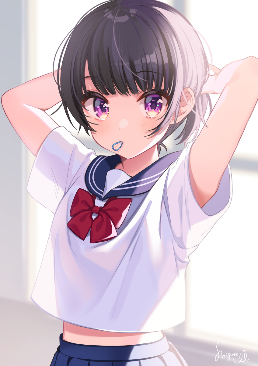 This is a pixiv picture whose title is 隙.