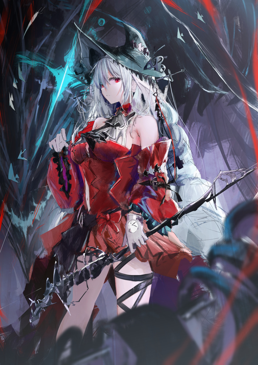 This is a pixiv picture whose title is 濁心スカジ.