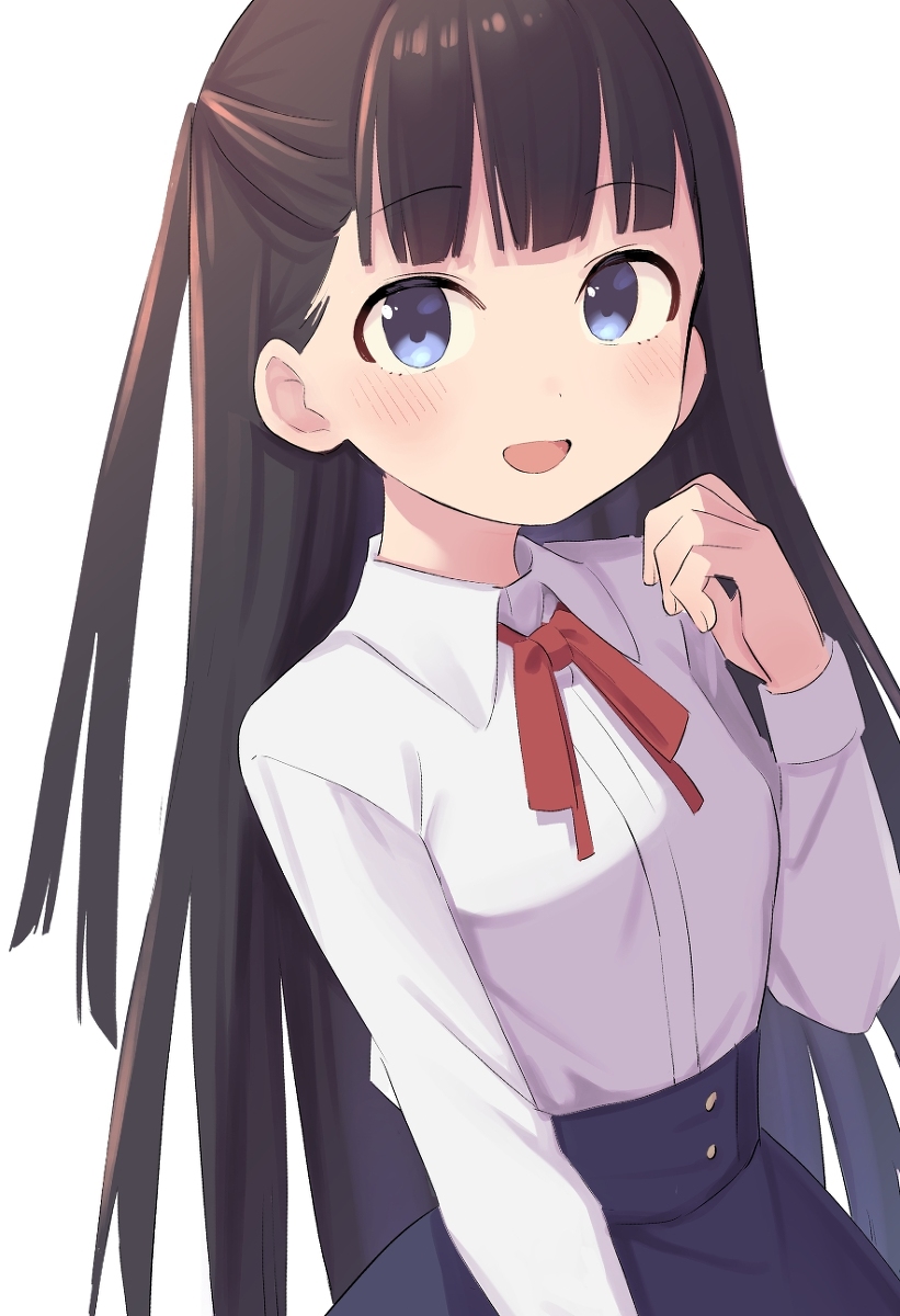 This is a pixiv picture whose title is 二人で出かけるときはだいたいこの髪型の宮膳さん.