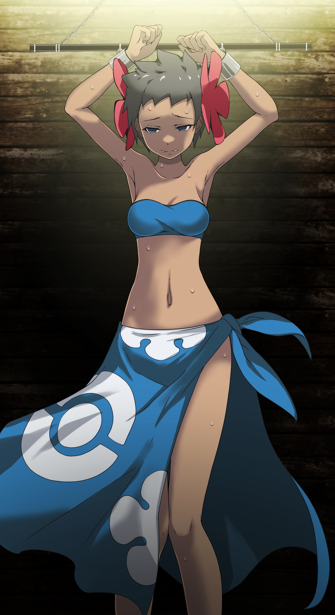 This is a pixiv picture whose title is フヨウ拘束.