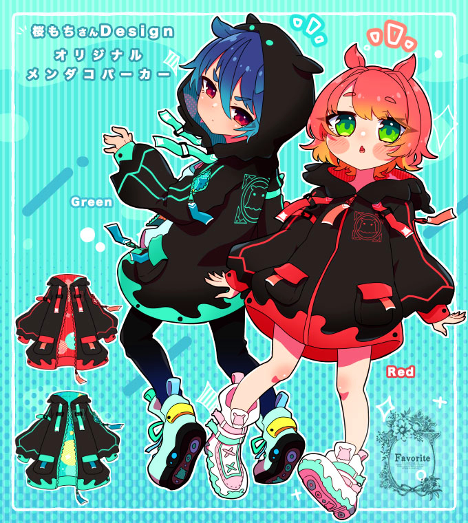 This is a pixiv picture whose title is 【告知】Favorite様とコラボさせていただきました！.