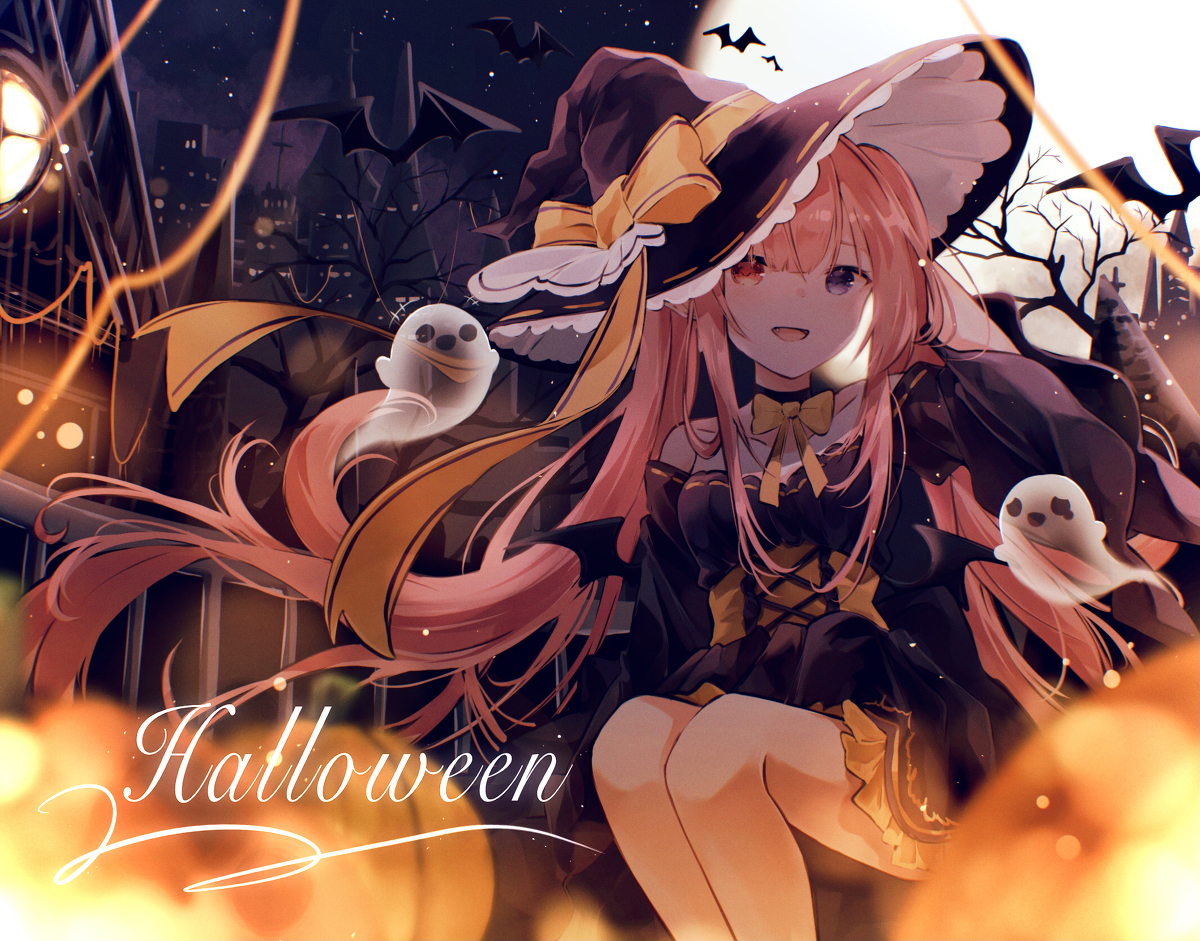 This is a pixiv picture whose title is ハロウィン.