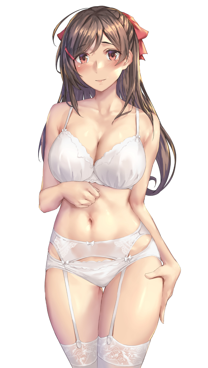 This is a pixiv picture whose title is 間宮.