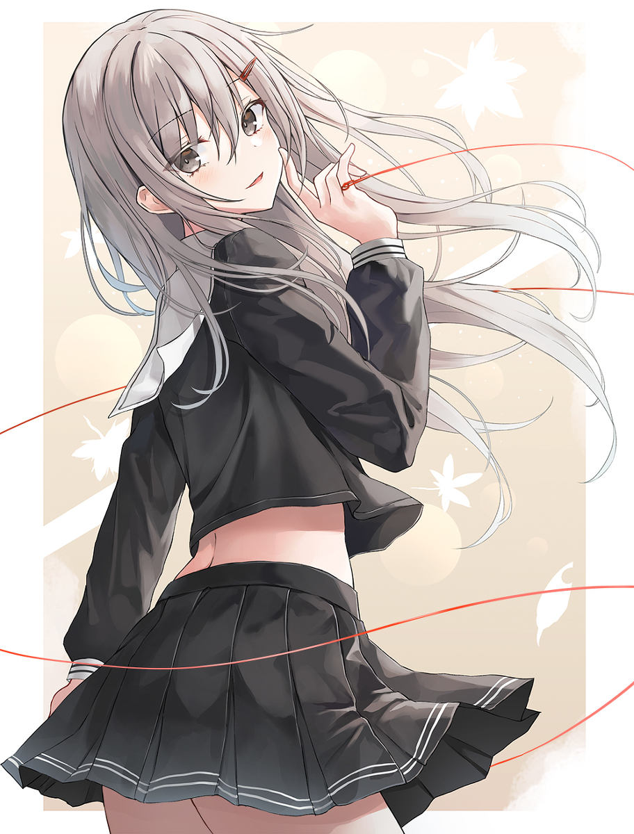 This is a pixiv picture whose title is 少女.