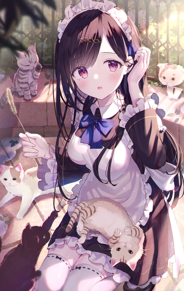 This is a pixiv picture whose title is 一緒に遊びますか...？.