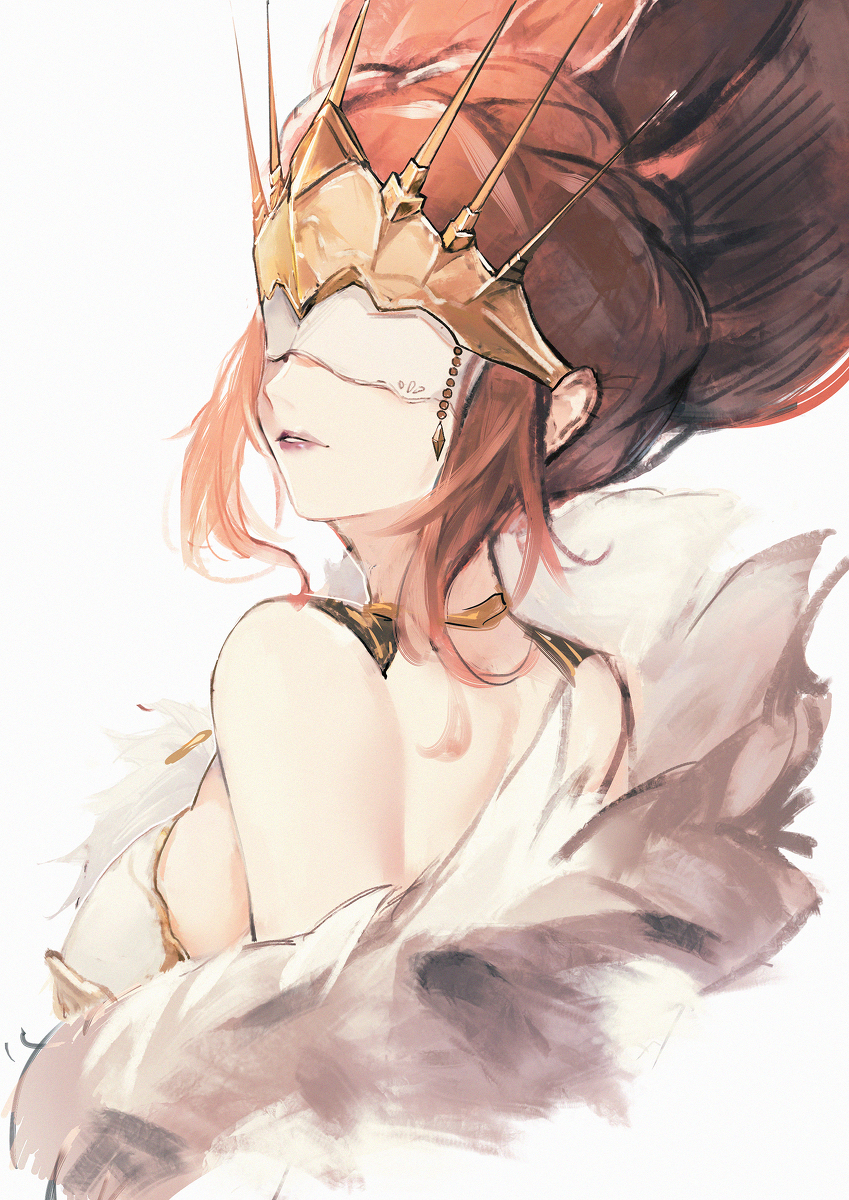 This is a pixiv picture whose title is 富.