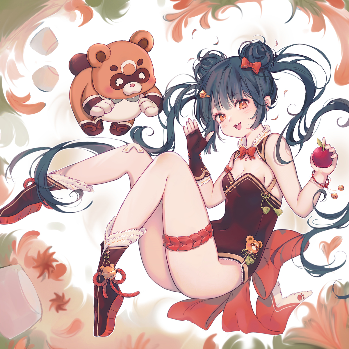 This is a pixiv picture whose title is 🍎.