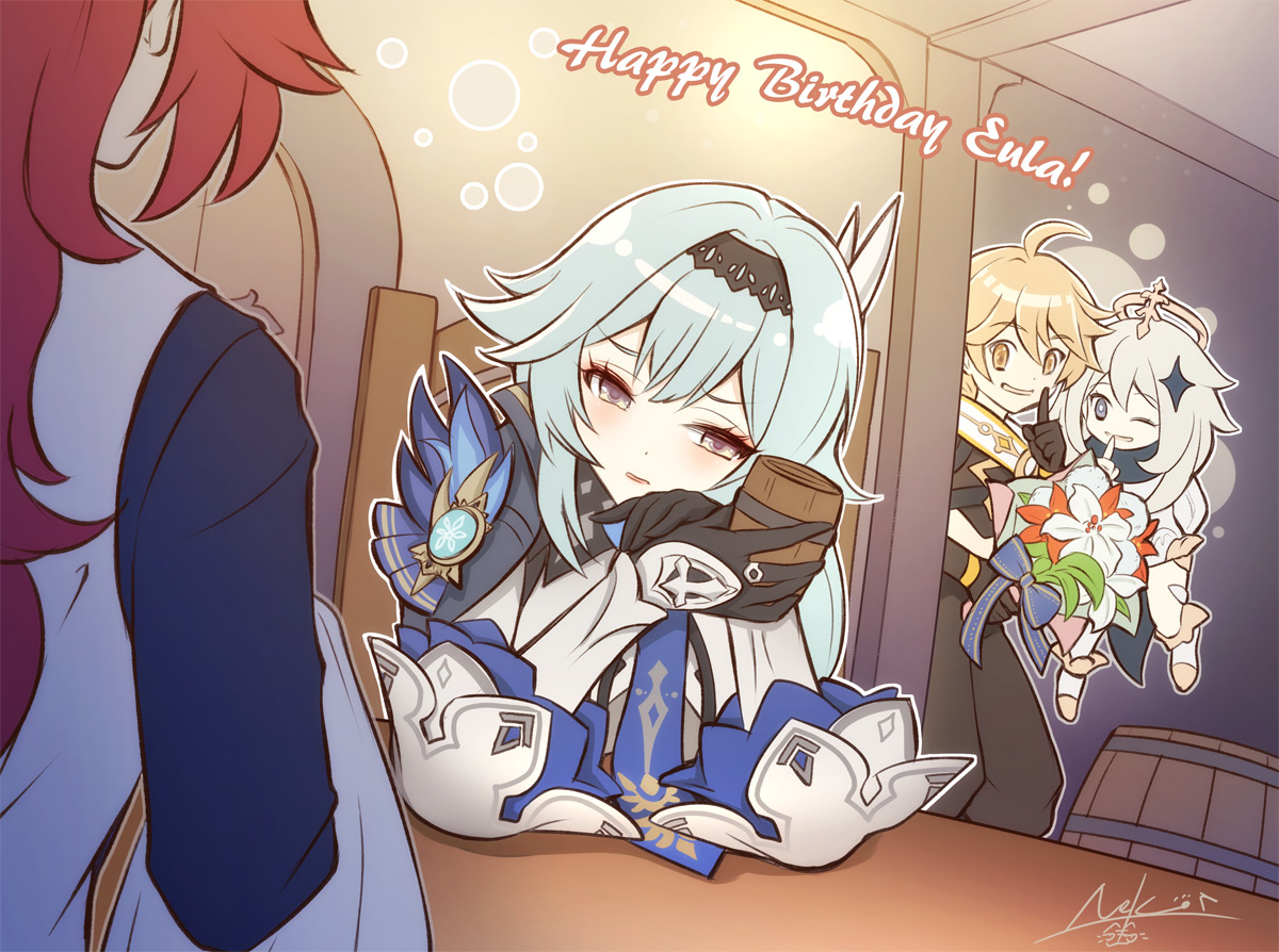 This is a pixiv picture whose title is エウルアお誕生日.