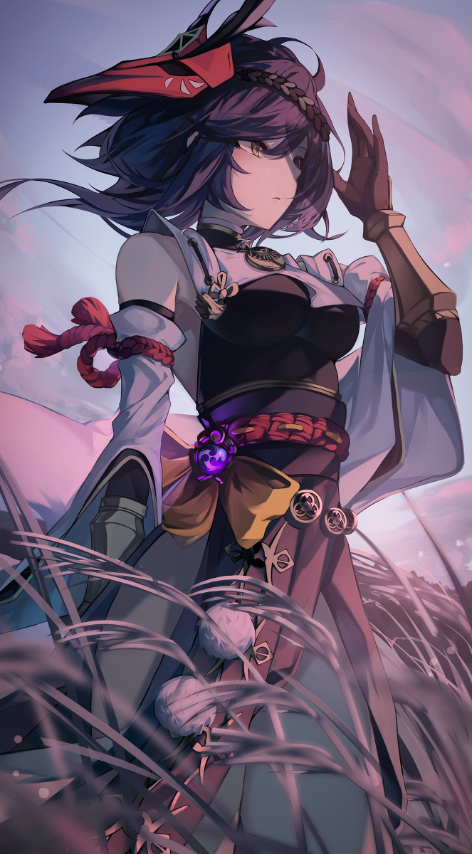 This is a pixiv picture whose title is ☆.