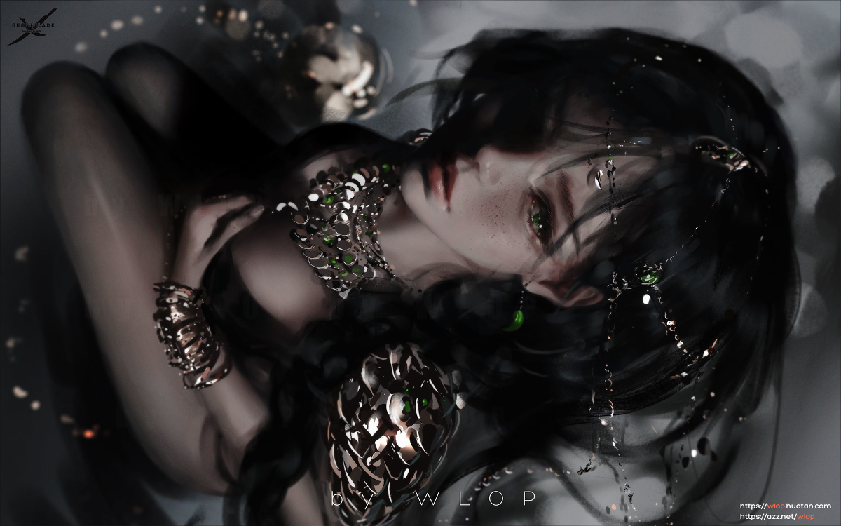 This is a pixiv picture whose title is "影".