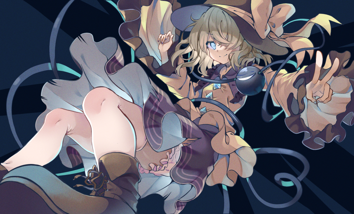 This is a pixiv picture whose title is かっこいいこいしちゃん.