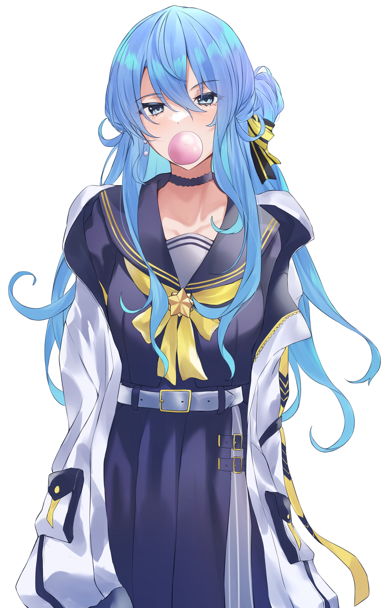 This is a pixiv picture whose title is 星街.